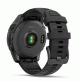 fēnix E – 47 mm, AMOLED - Slate grey steel with Black silicone band - 010-03025-01 - Garmin